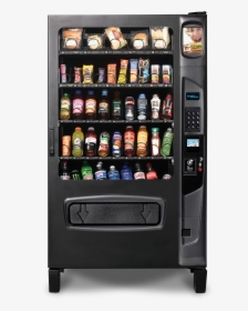 Black 42 Selection Cold Food & Drink Vending Machine - Food And Drink Vending Machine, HD Png Download, Transparent PNG