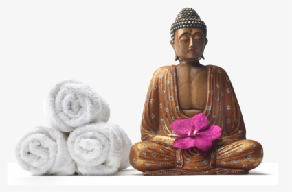 Msmassages Towel Buddha - Massage Buddha Png, Transparent Png, Transparent PNG
