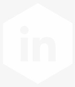 White Circle Linkedin Logo , Png Download - Graphic Design, Transparent Png, Transparent PNG