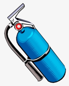 Vector Illustration Of Handheld Cylindrical Blue Fire, HD Png Download, Transparent PNG