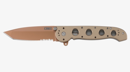 14d Desert Tanto Copper With Triple Point™ Serrations - Utility Knife, HD Png Download, Transparent PNG