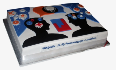 Rkn Wikipedia 15 Cake In Moscow - Birthday Cake, HD Png Download, Transparent PNG