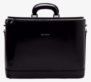 Black Leather Attaché Briefcase And Laptop Bag For - Briefcase, HD Png Download, Transparent PNG