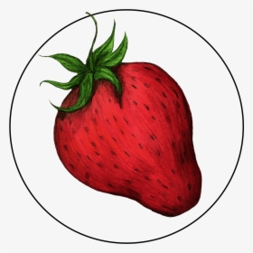 Attribute Motif Strawberry - Strawberry, HD Png Download, Transparent PNG