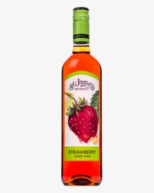 St James Winery Strawberry Wine, HD Png Download, Transparent PNG