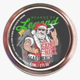 Saint Nick Beard Balm And Oil Combo   Data Zoom //cdn - Merry Christmas Tattoo, HD Png Download, Transparent PNG