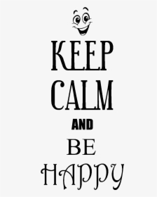 Sticker Keep Calm And Be Happy Ambiance Sticker Sb - Dog Licks, HD Png Download, Transparent PNG
