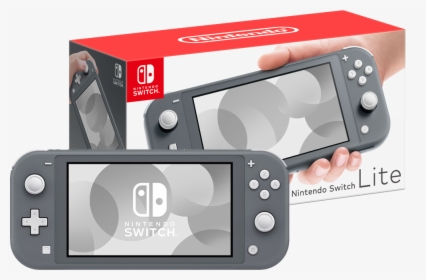 Nintendo Switch Lite Gray, HD Png Download, Transparent PNG