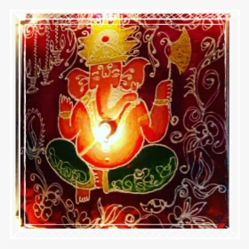 #indian #god#ganesha #rangoli Art #diwali#celebration - Floral Design, HD Png Download, Transparent PNG