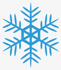 Cartoon Snowflake, HD Png Download, Transparent PNG