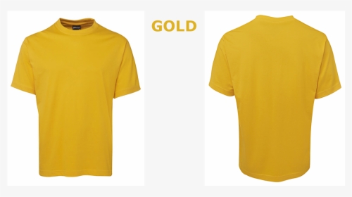 Custom Printed Unisex T Shirts Gold - Active Shirt, HD Png Download, Transparent PNG