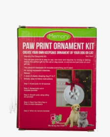Paw Print Ornament Kit Photo Rear, HD Png Download, Transparent PNG
