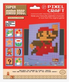 Super Mario Bros In Pixels, HD Png Download, Transparent PNG