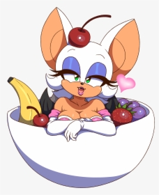 Rouge The Fruit Bat - Sonic The Hedgehog, HD Png Download, Transparent PNG
