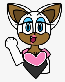 Rouge - Cartoon, HD Png Download, Transparent PNG