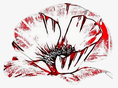 Flower Fleur Drawing Dessin, HD Png Download, Transparent PNG