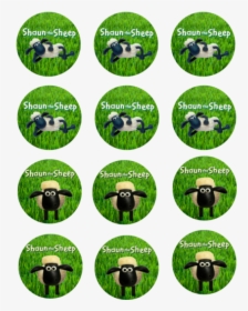 Shaun Cupcake Characters - Accesorios De Oficina Vector, HD Png Download, Transparent PNG