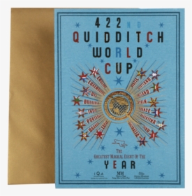 422nd Quidditch World Cup Poster Blue, HD Png Download, Transparent PNG