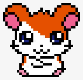 Grid Pixel Art Cat Clipart , Png Download - Kawaii Unicornio Dibujos Pixelados, Transparent Png, Transparent PNG
