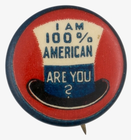 100 Percent American - Badge, HD Png Download, Transparent PNG
