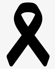Awareness Ribbon - Black Aids Institutions Logo, HD Png Download, Transparent PNG