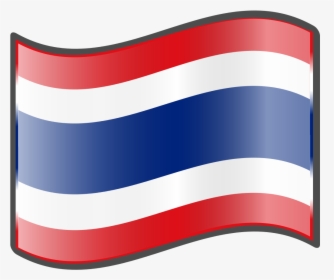 Nuvola Thai Flag - Emoji Thailand Flag, HD Png Download, Transparent PNG