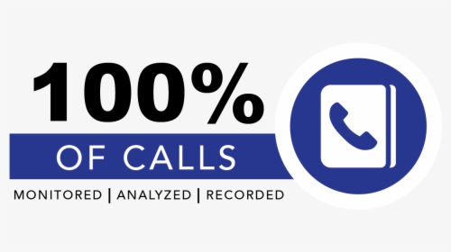 100 Percent Calls Monitored - 1976, HD Png Download, Transparent PNG