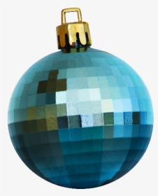 Christmas Ball Png - Png Blue Christmas Tree Decor, Transparent Png, Transparent PNG