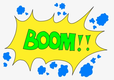 Clipart Explosion Boom - Boom Gif Clipart, HD Png Download, Transparent PNG