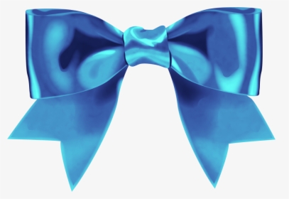 3d Free Ribbon [png] Png - Blue Bow Ribbon Png, Transparent Png, Transparent PNG