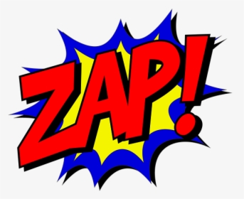Zap Boom Pow Stickers Messages Sticker-1 - Superhero Kapow, HD Png Download, Transparent PNG