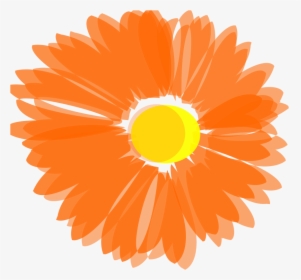 Happy Spring Break - Orange Flowers Clipart, HD Png Download, Transparent PNG