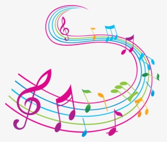 Music Notes Color Png Clipart , Png Download - Notas Musicales Png Fondo Transparente, Png Download, Transparent PNG