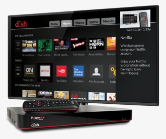 Dish Hopper 3 Hd Dvr - Lg Smart Tv To Alexa, HD Png Download, Transparent PNG
