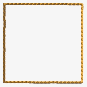 Rope Border Png Clipart Borders And Frames Clip Art - Gold Rope Border Png, Transparent Png, Transparent PNG