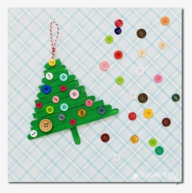 Popsicle Holiday Kids Craft - Christmas Tree, HD Png Download, Transparent PNG