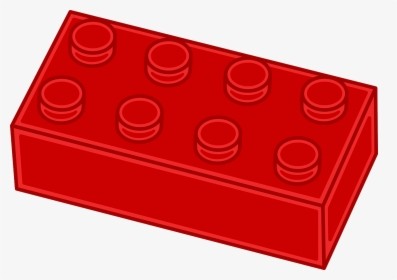 Red Lego Brick Clipart, HD Png Download, Transparent PNG