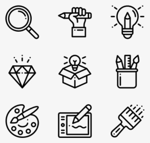 50 Graphic Design Icons Logo - Graphic Design Icon Vector, HD Png Download, Transparent PNG