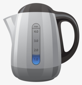 Electric Kettle Png Clipart - Electric Kettle Cartoon Png, Transparent Png, Transparent PNG