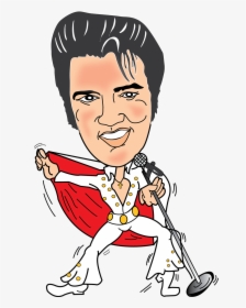 Clip Art Caricature Clipart - Elvis Clipart, HD Png Download, Transparent PNG
