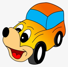 Carro, Desenhos Animados, Cão, Rosto, Engraçado, Táxi - Funny Cartoon Car Png, Transparent Png, Transparent PNG