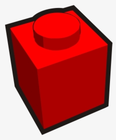 Transparent Brick Png - Red Lego Brick Hd, Png Download, Transparent PNG