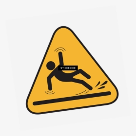 Slip And Fall Hazard Sign - Caution Wet Floor Icon, HD Png Download, Transparent PNG
