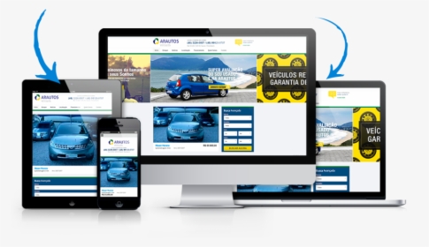 Criação De Site Para Lojas De Carros - Gadget, HD Png Download, Transparent PNG