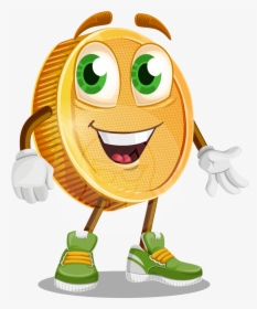 Bitcoin Cartoon Png, Transparent Png, Transparent PNG