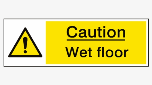 Caution Wet Floor Hazard Sign - Caution This Machine Is Automatic, HD Png Download, Transparent PNG