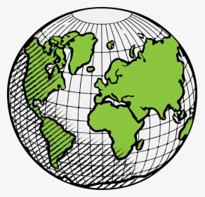 Globe, Earth, World, Planet, Science, Hour, Time, Hope - Globe For Kids Drawing, HD Png Download, Transparent PNG