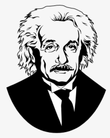 Albert Einstein Scientist Silhouette - Albert Einstein Clip Art, HD Png Download, Transparent PNG