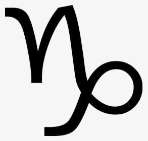 Capricorno Astrologia Wikipedia - Capricorn Sign Png, Transparent Png, Transparent PNG