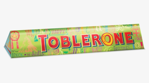 Toblerone Christmas Blank Sleeves By Abbey Sy Crunchy - Toblerone Green, HD Png Download, Transparent PNG